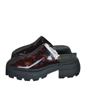 Katy Perry Collections Black and Brown Mules